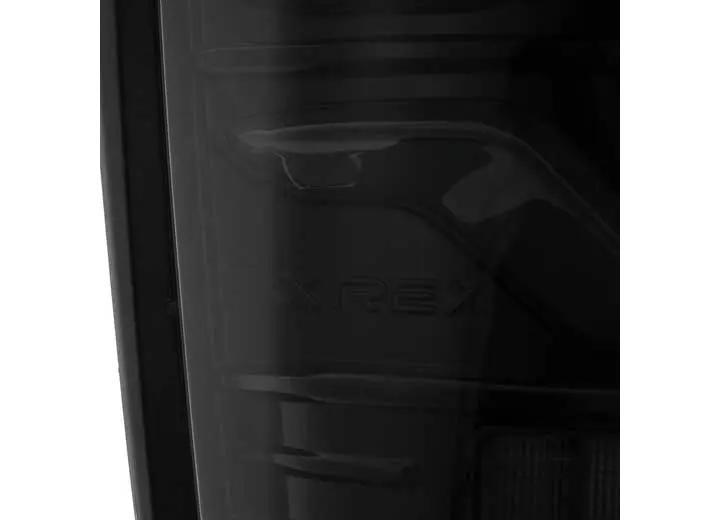 AlphaRex USA - AlphaRex LUXX - Series LED Tail Lights for 2016 - 2023 Toyota Tacoma - Stealthy Alpha - Black Finish
