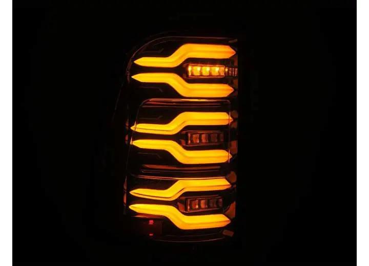 AlphaRex USA - AlphaRex LUXX - Series LED Tail Lights for 2019 - 2024 Ram 1500 - Alpha - Black with Sequential Turn Signals and Enhanced Durability