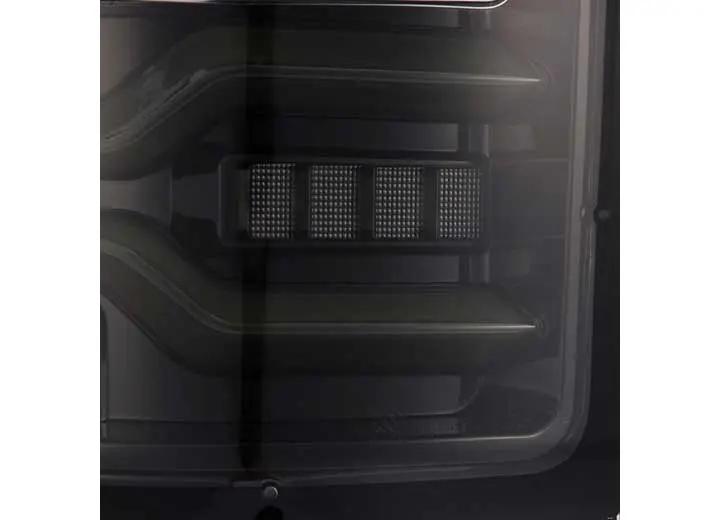 AlphaRex USA - AlphaRex LUXX - Series LED Tail Lights for 2019 - 2024 Ram 1500 - Alpha - Black with Sequential Turn Signals and Enhanced Durability