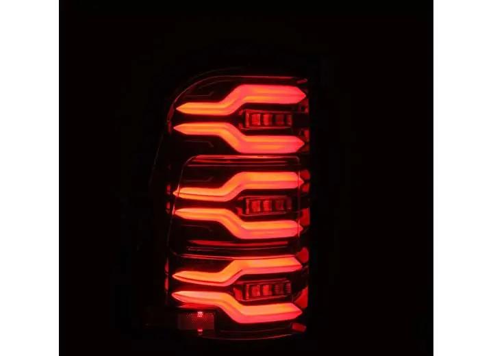 AlphaRex USA - AlphaRex LUXX - Series LED Tail Lights for 2019 - 2024 Ram 1500 - Alpha - Black with Sequential Turn Signals and Enhanced Durability