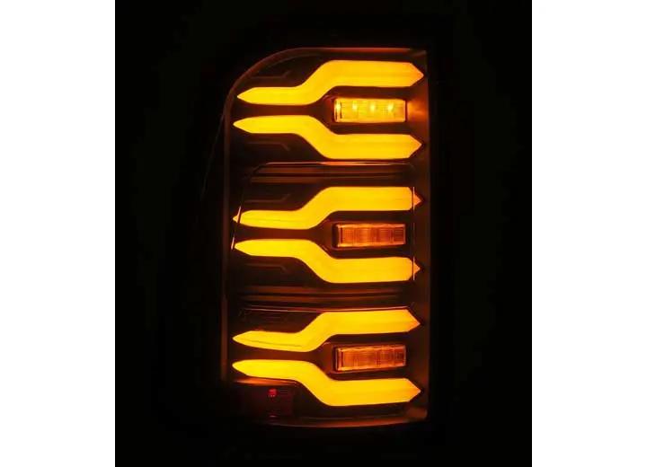 AlphaRex USA - AlphaRex LUXX - Series LED Tail Lights for 2019 - 2024 Ram 1500 - Black Housing with Sequential Turn Signals - Easy Plug & Play Upgrade