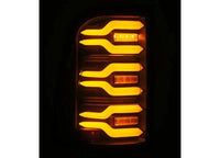 AlphaRex USA - AlphaRex LUXX - Series LED Tail Lights for 2019 - 2024 Ram 1500 - Black Housing with Sequential Turn Signals - Easy Plug & Play Upgrade