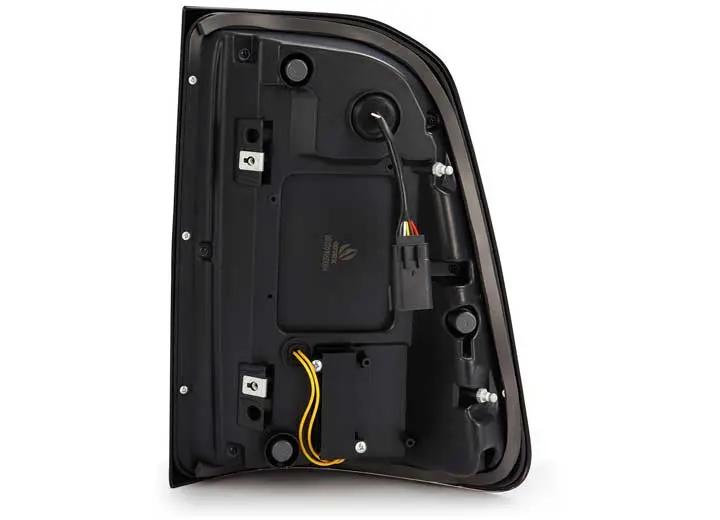 AlphaRex USA - AlphaRex LUXX - Series LED Tail Lights for 2019 - 2024 Ram 1500 - Black Housing with Sequential Turn Signals - Easy Plug & Play Upgrade