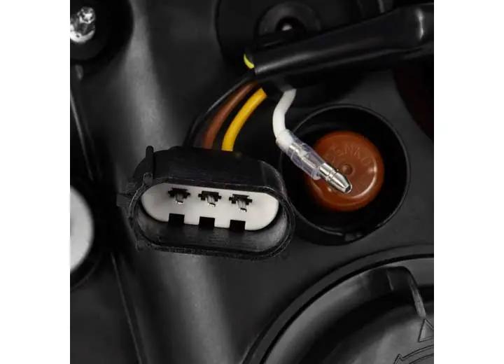 AlphaRex USA - AlphaRex NOVA - Series Black LED Projector Headlights with Sequential Turn Signals & DRL for 08 - 10 Ford Super Duty