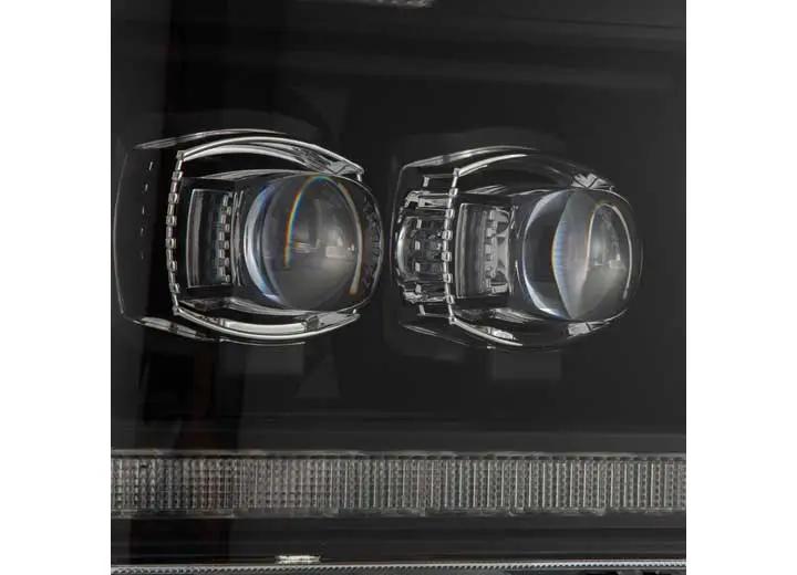 AlphaRex USA - AlphaRex NOVA - Series Black LED Projector Headlights with Sequential Turn Signals & DRL for 08 - 10 Ford Super Duty