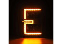 AlphaRex USA - AlphaRex NOVA - Series Black LED Projector Headlights with Sequential Turn Signals & DRL for 08 - 10 Ford Super Duty