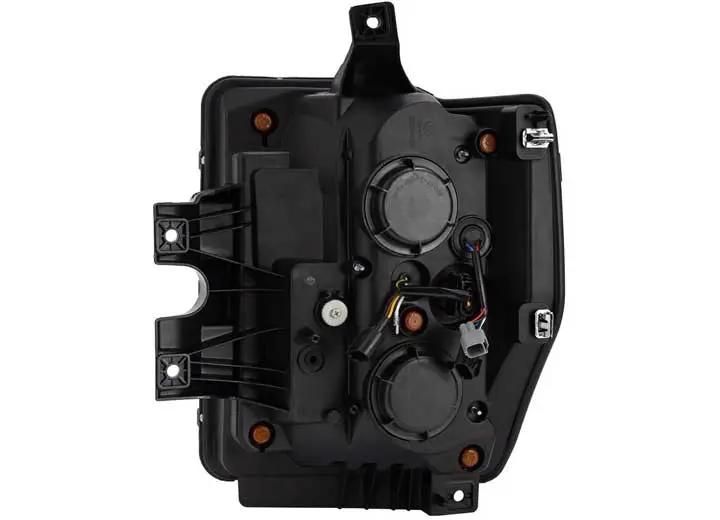 AlphaRex USA - AlphaRex NOVA - Series Black LED Projector Headlights with Sequential Turn Signals & DRL for 08 - 10 Ford Super Duty