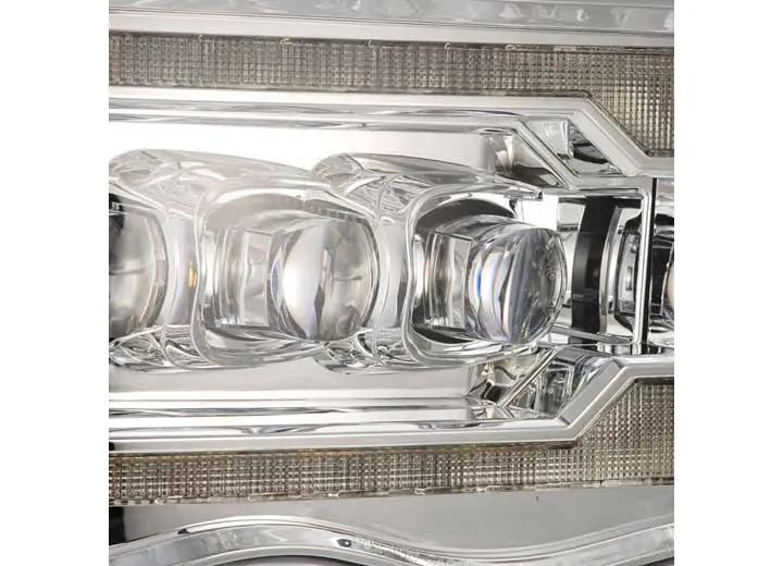 AlphaRex USA - AlphaRex NOVA - Series Chrome LED Projector Headlights for 2002 - 2005 Dodge Ram