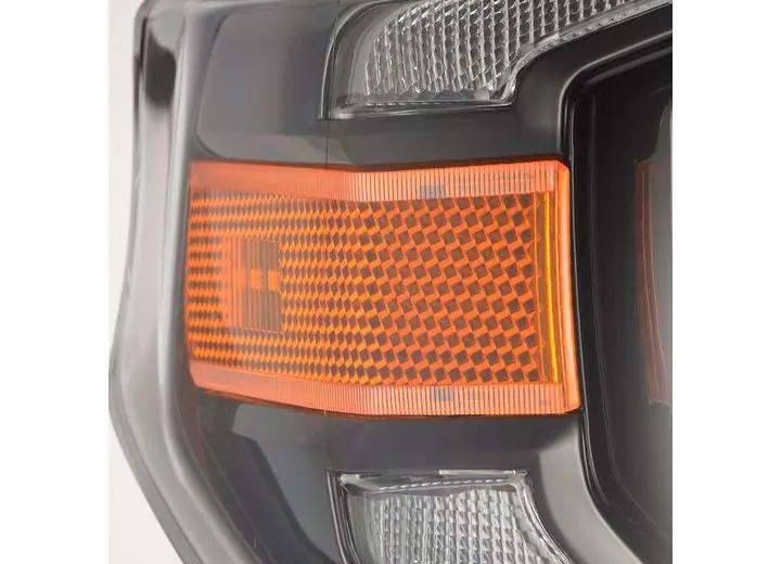 AlphaRex USA - AlphaRex NOVA - Series G2 LED Projector Headlights - Quad Projectors with Sequential Turn Signals for 2014 - 2021 Toyota Tundra, Alpha - Black Housing