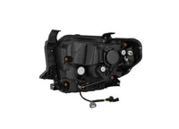 AlphaRex USA - AlphaRex NOVA - Series G2 LED Projector Headlights - Quad Projectors with Sequential Turn Signals for 2014 - 2021 Toyota Tundra, Alpha - Black Housing