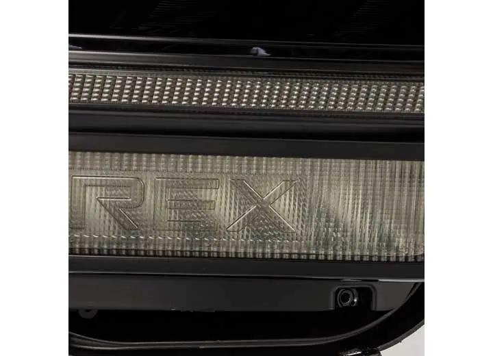 AlphaRex USA - AlphaRex NOVA - Series LED Headlights for 2019 - 2022 Dodge Ram 2500/3500/4500 - Stealth Alpha Black Design