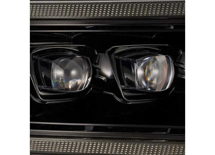 AlphaRex USA - AlphaRex NOVA - Series LED Headlights for 2019 - 2022 Dodge Ram 2500/3500/4500 - Stealth Alpha Black Design