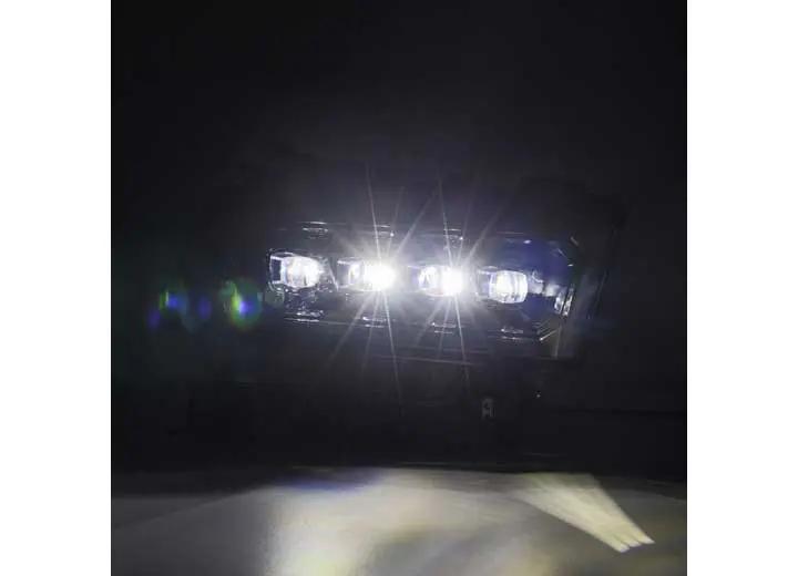 AlphaRex USA - AlphaRex NOVA - Series LED Headlights for 2019 - 2022 Dodge Ram 2500/3500/4500 - Stealth Alpha Black Design