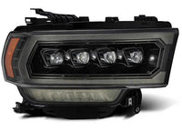 AlphaRex USA - AlphaRex NOVA - Series LED Headlights for 2019 - 2022 Dodge Ram 2500/3500/4500 - Stealth Alpha Black Design