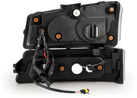 AlphaRex USA - AlphaRex NOVA Series LED Headlights with Sequential Turn Signals for 2003 - 2006 Chevy Silverado 1500/2500/3500 - Alpha - Black Design