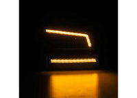 AlphaRex USA - AlphaRex NOVA Series LED Headlights with Sequential Turn Signals for 2003 - 2006 Chevy Silverado 1500/2500/3500 - Alpha - Black Design