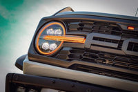 AlphaRex NOVA-Series LED Projector Headlights - Alpha-Black - 2021-2023 Ford Bronco/Raptor