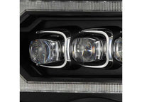 AlphaRex USA - AlphaRex NOVA - Series LED Projector Headlights for 02 - 05 Dodge Ram - Black Housing with Sequential Turn Signals & DRL