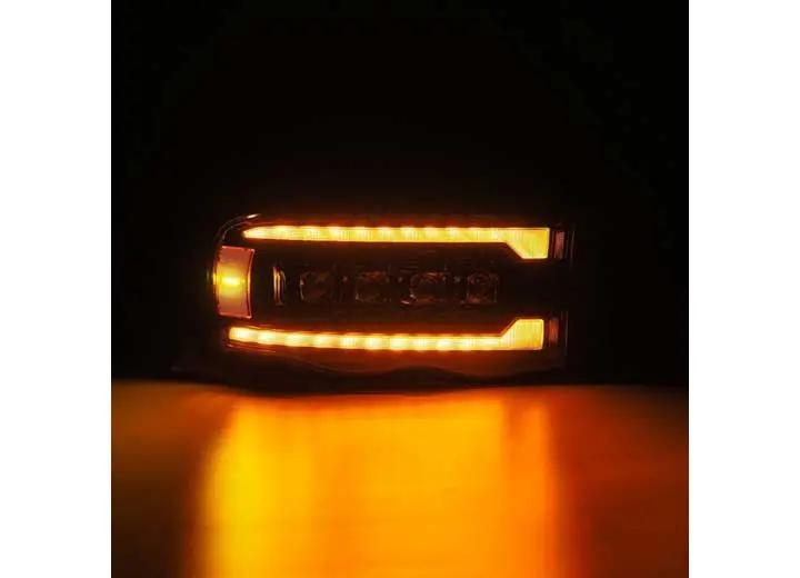 AlphaRex USA - AlphaRex NOVA - Series LED Projector Headlights for 2002 - 2005 Dodge Ram 1500/2500/3500 – Dynamic Turn Signals, DRL, and Sporty Black Finish