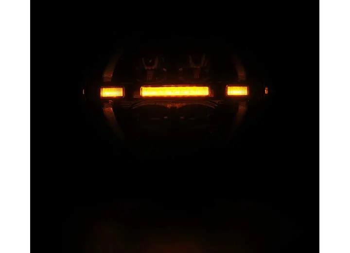 AlphaRex USA - AlphaRex NOVA - Series LED Projector Headlights for 2018 - 2024 Jeep Wrangler JL/Gladiator JT - Durable Alpha - Black Design for Enhanced Off - Road Visibility