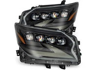 AlphaRex NOVA-Series LED Projector Headlights for 2014-2023 Lexus GX 460 - Stealthy Alpha-Black Finish