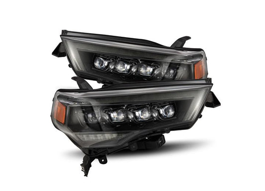 AlphaRex USA - AlphaRex USA 14 - 23 Toyota 4Runner MK II NOVA - Series LED Projector Headlights Alpha - Black - Aggressive Design & Superior Visibility