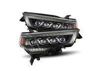 AlphaRex NOVA-Series G2 LED Projector Headlights for 2014-2023 Toyota 4Runner - Black Housing, Clear Lens, Sequential Turn Signal