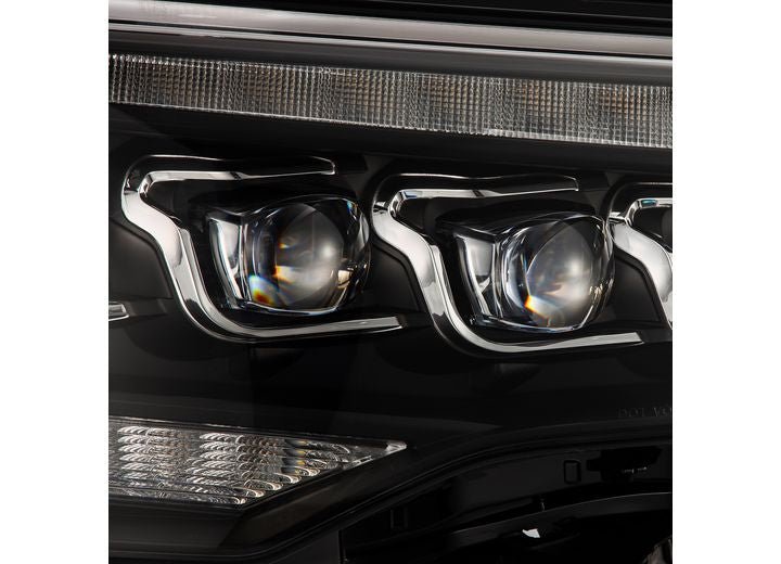 AlphaRex NOVA-Series G2 LED Projector Headlights for 2014-2023 Toyota 4Runner - Black Housing, Clear Lens, Sequential Turn Signal