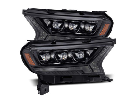 AlphaRex USA 19-23 Ford Ranger NOVA-Series LED Projector Headlights Alpha-Black