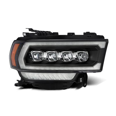 AlphaRex NOVA-Series Black LED Projector Headlights for 2019-2024 Ram Heavy-Duty Trucks