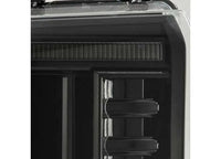 AlphaRex USA - AlphaRex USA LUXX - Series LED Projector Headlights - Alpha - Black for 2005 - 2007 Ford Super Duty/Excursion with Sequential Turn Signals & DRL