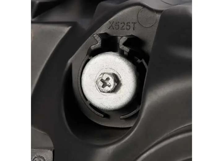 AlphaRex USA - AlphaRex USA LUXX - Series LED Projector Headlights - Alpha - Black for 2005 - 2007 Ford Super Duty/Excursion with Sequential Turn Signals & DRL