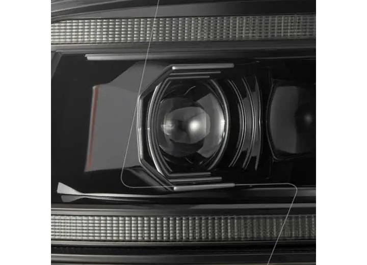 AlphaRex USA - AlphaRex USA LUXX - Series LED Projector Headlights for 2009 - 2018 Ram Truck (MK II 5th Gen 2500 Style) - Alpha - Black with Sequential Turn Signals & DRL