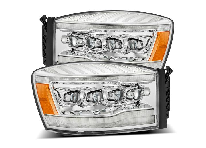NOVA-SERIES LED PROJECTOR HEADLIGHTS for 06-09 RAM 1500/2500/3500HD AlphaRex USA