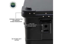 Overland Vehicle Systems / Up Down Air - ALUMINUM BOX STORAGE 53QT - BLACK