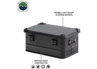 Overland Vehicle Systems / Up Down Air - ALUMINUM BOX STORAGE 53QT - BLACK