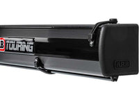 ARB ALUMINUM AWNING; BLACK FRAME; 8.2FT X 8.2FT; INSTALLED WITH LED LIGHT STRIP