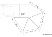 AWNING INSTALLATION HARDWARE SET FOR IAWN270L045/R045
