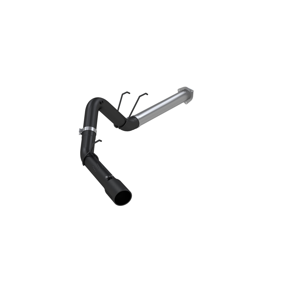 MBRP S6289BLK 4in. Filter Back. Single Side Exit. Black Coated Aluminized