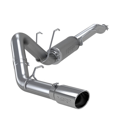 MBRP S5247304 4in. Resonator-Back. Single Side Exit. Street Version. T304