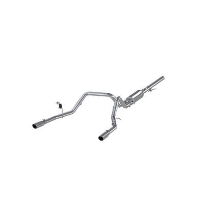 MBRP S5084AL 3in. Cat-Back. 2.5in. Dual Split Rear Exit. Aluminized Steel