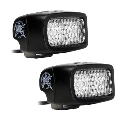RIGID Industries - Back - Up Kit, Includes 2 SR - M Series PRO Flood Diffused, Surface Mount