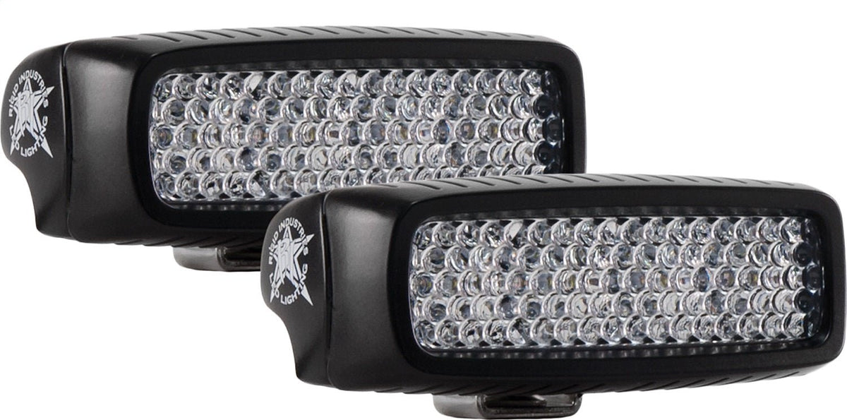 RIGID Industries - Back - Up Kit, Includes 2 SR - Q Series PRO Flood Diffused, Surface Mount
