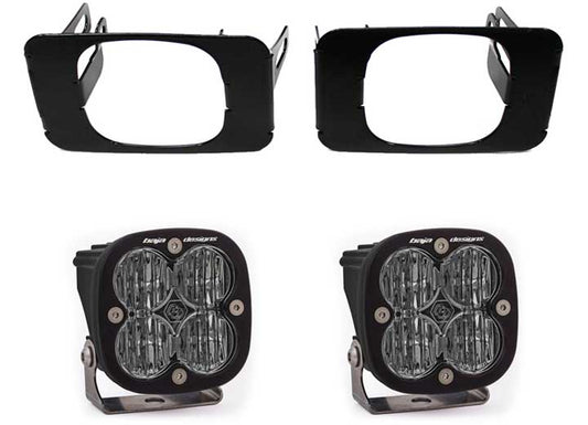 Baja Designs Ford Squadron SAE Fog Pocket Light Kit - Clear Baja Designs