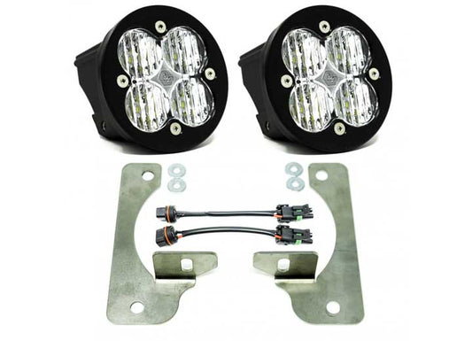 Baja Designs Jeep JL/JT Squadron-R SAE Fog Pocket Light Kit (Clear - SAE Fog)