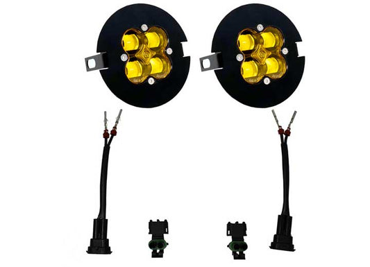 06-14 F150/05-11 TACOMA/07-13 TUNDRA SAE FOG LIGHT KIT AMBER