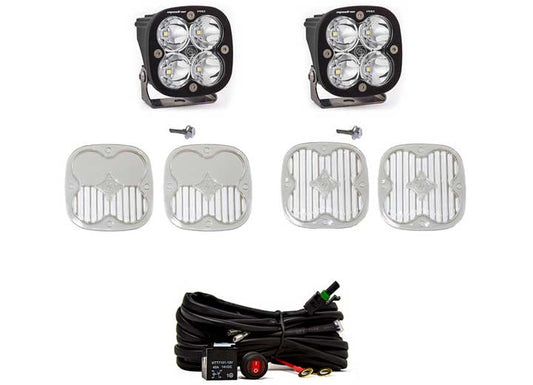 Ford Squadron Pro A-Pillar Light Kit (Clear - Spot)