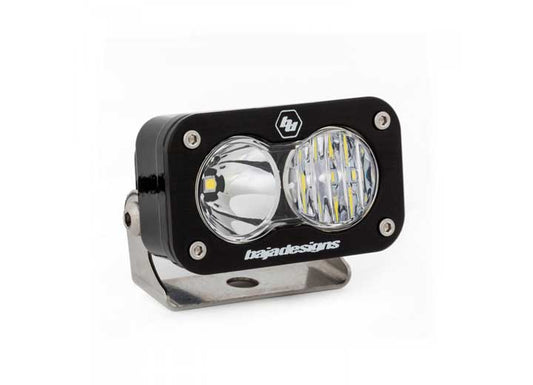 Baja Designs S2 Pro Black LED Auxiliary Light Pod (Clear - Driving/Combo)