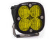 LED LIGHT POD WIDE CORNERING PATTERN AMBER BLACK SQUADRON SPORT BAJA DESIGNS Baja Designs