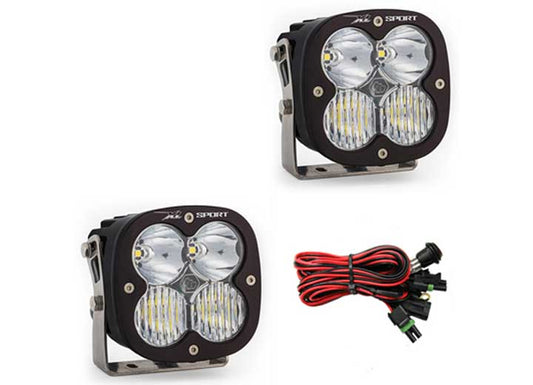 Baja Designs XL Sport LED Auxiliary Light Pod Pair (Clear - Driving Combo)